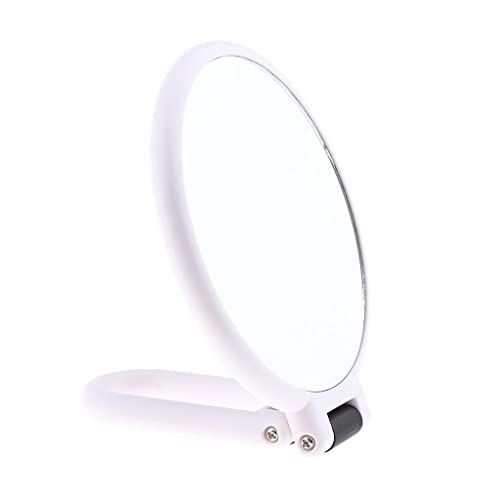 Miroir à main double face de haute précision en verre résistant