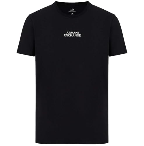 Armani Exchange T-Shirt Uomo Maglietta 6KZTAB ZJ5ZZ, Logo Specchi...