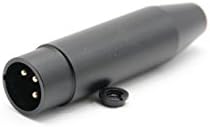 TIE TXLRD3 Mini XLR to XLR Phantom Power Adapter