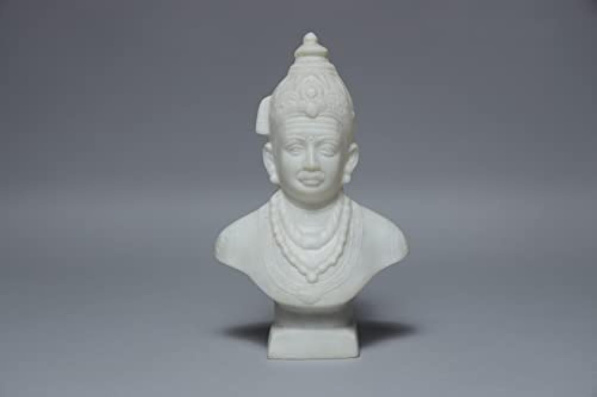 Lord Basaveshwara Basavanna Idol (Marble Dust) 201