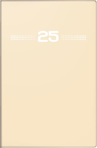 rido/idé Taschenkalender Mod. partner/Industrie I 2025 | A7, Kunststoff, sand