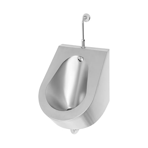 304 Stainless Steel Urinal for Men, Wall Mounted Sensor Urinal