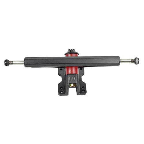 Arsenal Black Longboard Trucks 180 mm, 50 graus - Caminhões de skate resistentes para freeriding e s