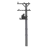 poteau telephone tombe 【Réaliste】Conçu à l'échelle 1/64, ce poteau téléphonique ajoute un détail à votre diorama ou à votre maquette.