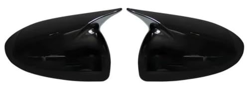 Coques de rétroviseurs pour Chevrolet Aveo Sonic 2011-2014 en noir brillant