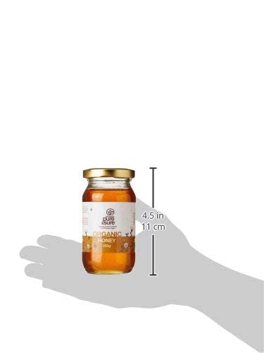 Image of Pure & Sure Organic Honey 250G | 100% Raw & Natural | Organic Certified | Unprocessed & Non-Pasteurized | Rich in Anti-Oxidents & Amino Acids | No Sugar, No Adulterated (Pack of 2)