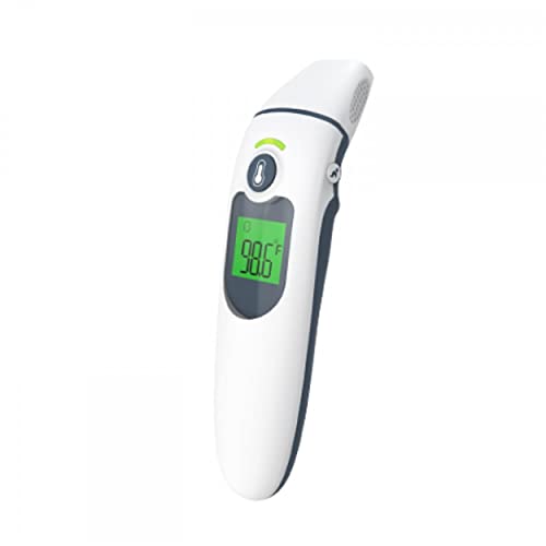 Hogar y Mas TERMOMETRO DE Frente Y OIDO PAR Adultos Y NIÑOS con Alarma