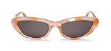 MATERIAL: Montura de acetato de celulosa en color Birdy, resistente, ligera y con acabado marmoleado exclusivo. PROTECCIÓN: Lentes Cat.3 con filtro UV400, bloquean eficazmente el 100% de los rayos UVA y UVB. ACCESORIOS: Incluye funda semirrígida de PVC, caja exclusiva Mr. Boho y mopa de limpieza. COMODIDAD: Diseño cat-eye ergonómico que garantiza ligereza y confort en el uso diario. ESTILO: Color Birdy con efecto marmoleado, sofisticado y único, ideal para destacar en cualquier ocasión.