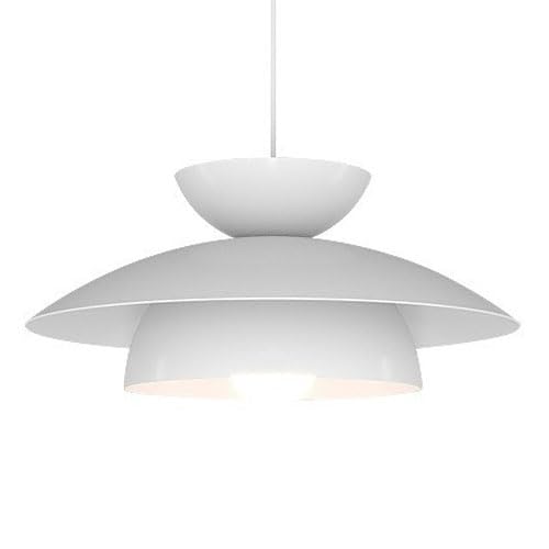 Lámpara colgante de hierro minimalista de un cabezal E27 para decoración moderna