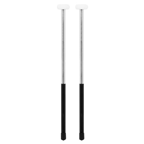 1 Pair Ergonomic Rubber Metal Drumsticks For Beginners To Pros Stage Performances & Studio Practice Professional Drumming Tool