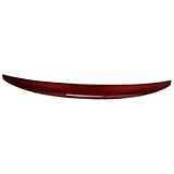 IKON MOTORSPORTS, Trunk Spoiler Compatible with 2016-2026 Mazda MX-5 & MX-5 Miata ND 4th Gen, P Style Painted #41V Soul Red Metallic ABS Plastic Rear Trunk Lid Spoiler Wing Lip