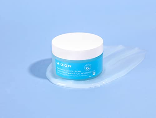 Image of MIZON Water Volume EX Cream, Daily Hydrating Gel Moisturizer for All Skins, Lightweight, Soothing, Brightening, Facial Cream, Korean Skincare, Powerful Moisture Retention Effect (100ML, 3.38 FL OZ)