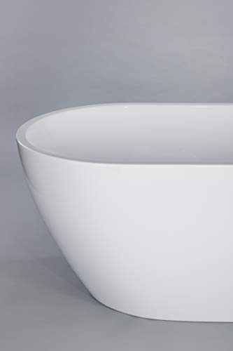 1001Now Reno 67" Freestanding White Acrylic Bathtub #TOP4