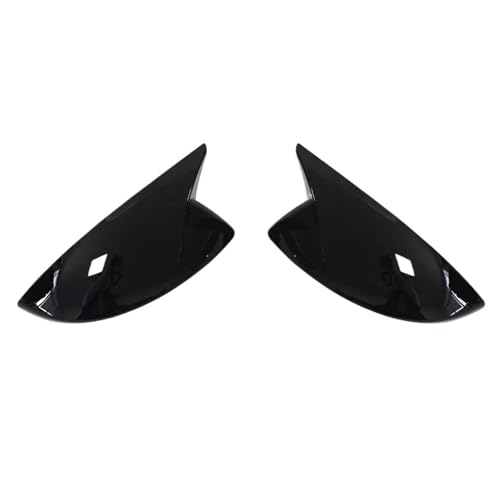 Coque de rétroviseur intérieur noir brillant pour Audi A6 C8 A7 A8 finition haut de gamme
