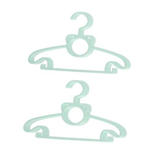 OUNONA 10Pcs Clothes Hanger Non Slip Lightweight Plastic Clothes Drying Rack for and Hanging