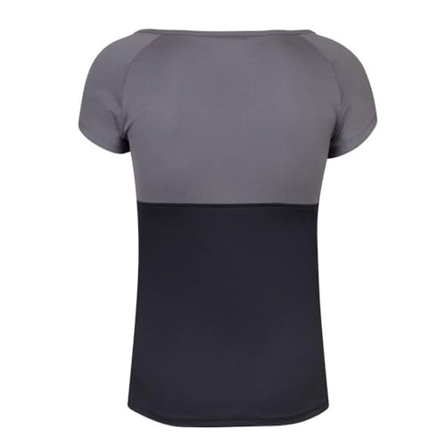 BABOLAT Play Cap Sleeve Top Women Camiseta, Mujer, Black/Black, XO