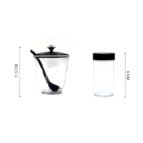 Image of 4 in 1 Pickle Container Jar Salt and Pepper Shaker for Dining Table