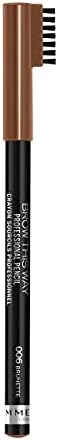 Rimmel London Brow this Way Professional Pencil Lápiz de cejas, T...