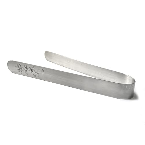 Image of Elan Stainless Steel chimta,Tong for Serving for Food pratha Salad and chapati | Ideal for Kitchen, Dining Table Daily use Utility