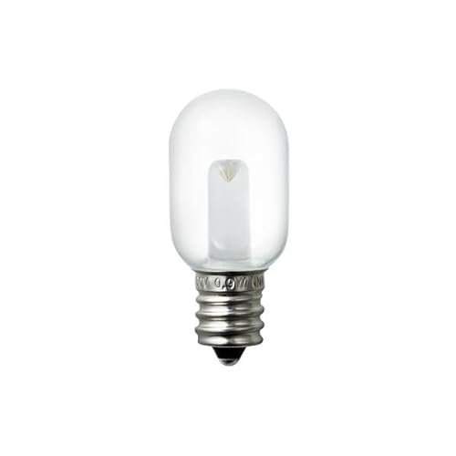 �G�X�R(ESCO) AC100V/0.9W/E12�d�� (LED/�����p/�N���A�����F EA758ZM-97 1��