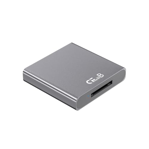 Vocdikficy Lector de Tarjetas CFexpress Tipo B USB3.1 Adaptador de Lector de Tarjetas CFexpress Tipo B de 10 Gbps para Tarjeta de Memoria CFB Compatible con CFE Tipo B