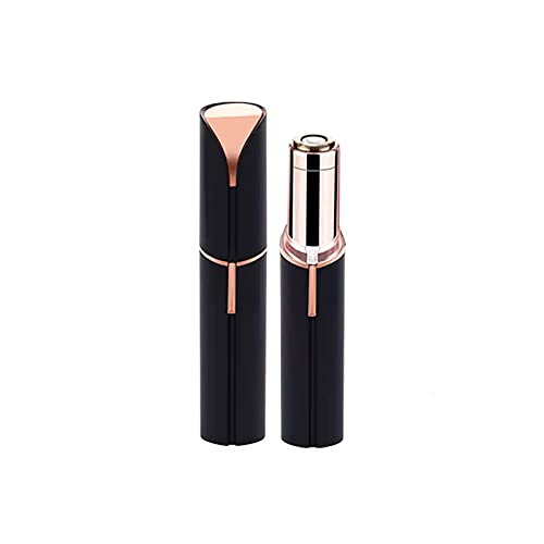 Facial Hair Removal For Women Painless Hair Remover, Waterproof Shaver Razor Hair Remover With Led Light For Face Bikini Peach Fuzz Upper Mustache Lip Chin (Matte Black) #TOP5