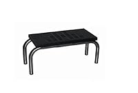 Bank mit einer Länge von Edelstahl