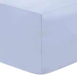 Divine Textiles Fitted Sheets 10'' / 25CM Deep Easy Care Non Iron Percale 18 Colours, King - Red
