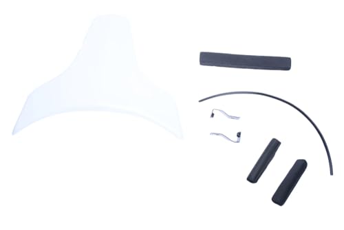 Capot de selle blanc en ABS contre les vibrations pour Yamaha MT09