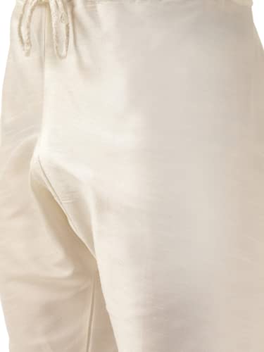 Image of SOJANYA (Since 1958, Men's Silk Blend Grey Kurta Pyjama & Silk Blend Jacket Combo