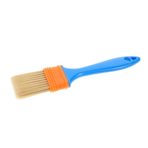 CTIRCHIU Pennello Per Ritocchi e Pennello a Setole Morbide Con Manico in Plastica, Spazzola Per Bordature e Rifinitura Pareti, Utensile Preciso Per Pittura Interna e Dettagli Di Mobili