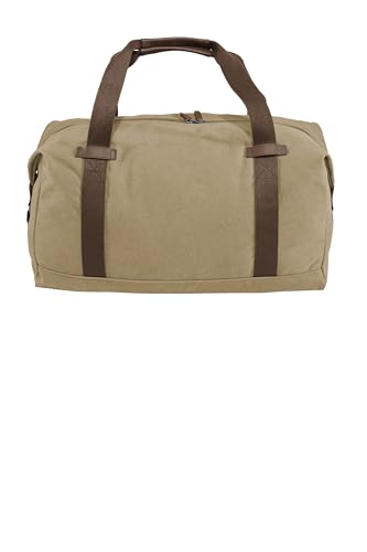 Port Authority Cotton Canvas Expandable Duffel Bag3