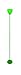 Lite Source Torchiere Lamps Ls-82838Grn Terran Torch Lamp, 7.75" x 7.75" x 71.25", Green