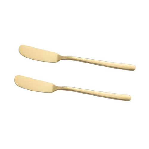 OSALADI 304 Stainless Steel Butter Knife Cheese Slicers Wiping Jam Blade Versatile Kitchen Tool for Cream Butter