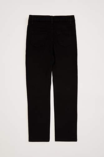 DeFacto Girl's Slim Fit - Pantaloni Nero 9-10 Anni...