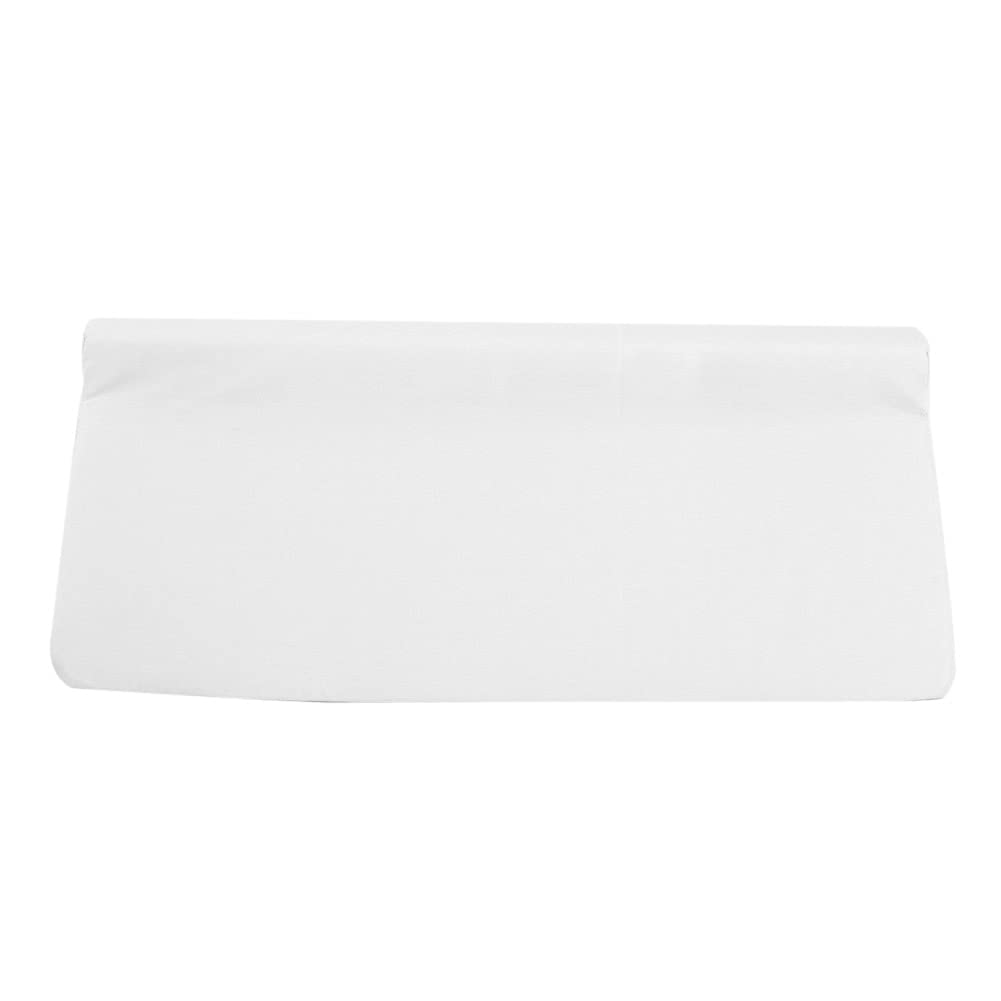 Cojín de Soporte de cuña, cojín de cuña de Espuma, Almohada de Apoyo Lumbar Multiusos compacta para Soporte de piernas 19.7 x 9.4 x 5.9 in/19,69 x 9,45 x 5,91 Pulgadas