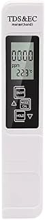 TDS Meter Digital Water Tester, Tuecota TDS Tester 3-in-1 TDS Temperature and EC Meter, Ultrahigh Accuracy Water Quality Meter ppm Meter for Drinking Water, Aquariums, etc