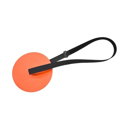 Colaxi Football Training Target Football Training Target Board Multipurpose Practice Hockey Target Plates for Outdoor Sports, Orange