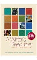 A Writer's Resource: A Handbook for Writing and Research