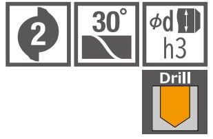 日進工具 NS TOOL(エヌエスツール) マイクロドリル ショート NSMD-S 0.025mm 04-00005-00250