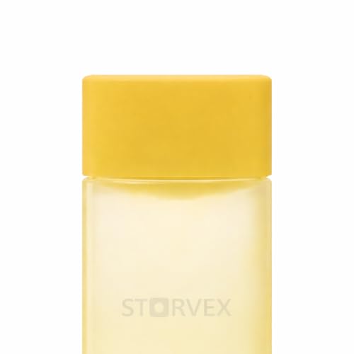 Image of Frosty Square Fridge Water Bottles Set of 6 | 1 Litre BPA Free Plastic Fridge Bottles | Slim Refrigerator Water Bottle Set for Home & Office | Gym Bottle | Kitchen (BABY PINK) (YELLOW)