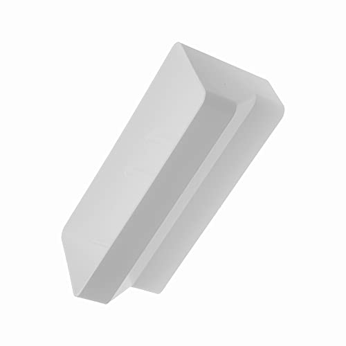 220x90mm - 220x55mm Rechteck Rohr Reduzierung - Rechteck Erhöhung, Anschluss - Lüftungsanlage, Heizung, Kühlung - Lüftungselement für beengte Platzverhältnisse. (22x9 cm bis 220x5,5 cm)