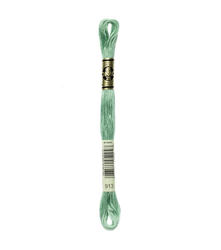 Image of DMC 6-Strand Embroidery Cotton Bundle - Nile Green Color Family - 4 Skeins of Thread - 8.7yd Skeins