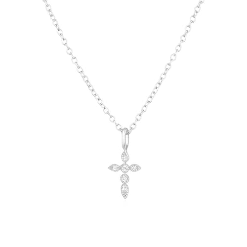 Collier 18 carats femme Afor chaîne discrète et pendentif charmant chic