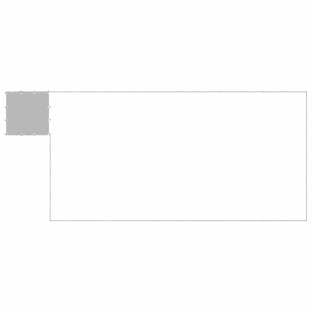 Karmnik dla psów, srebrny, 22,99 m², stalowy kojec, dla zwierząt domowych, wodoszczelny dach PE, 770 x 330 x 110 cm, dla psów i innych zwierząt