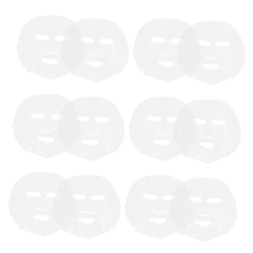 UKCOCO 100pièces Masques Visage Pour Femmes Ajustement Doux Pour Types De Peau Usage Professionnel Et Personnel Pour Soins Spa Et Beauté
