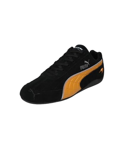 Puma Tenis unisex Mclaren Speedcat para adultos, Negro-Bright Papaya, 41 EU