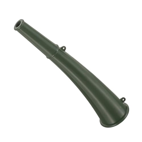 ARTSEWPLY Corno per Eventi Sportivi in Plastica Militare Verde, Rumorista Portatile Leggero per Tifo Calcistico e Allenamento all’Aperto, Corno da Gioco Resistente per Comunicazione a Lunga