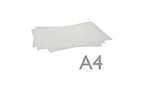 les colis noirs lcn Lot de 10 Feuille Azyme A4 - Coméstible Décoration Gateau Nougat Patissier - 869