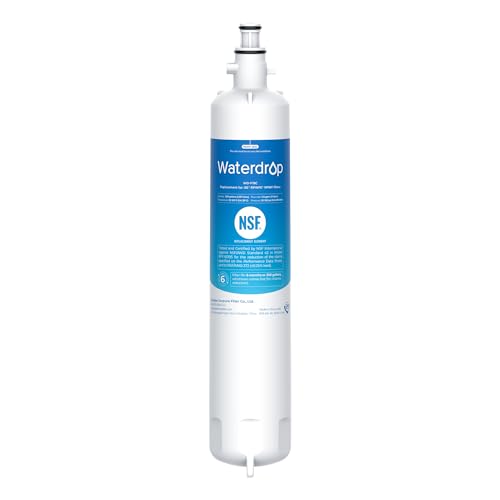 Waterdrop WD-F19C Replacement for GE RPWFE RPWF (Built-in CHIP) Refrigerator Water Filter Compatible with GFE28GYNFS GFE28GELDS PFE28KELDS PFE28KYNFS GFD28GELDS PWE23KELDS